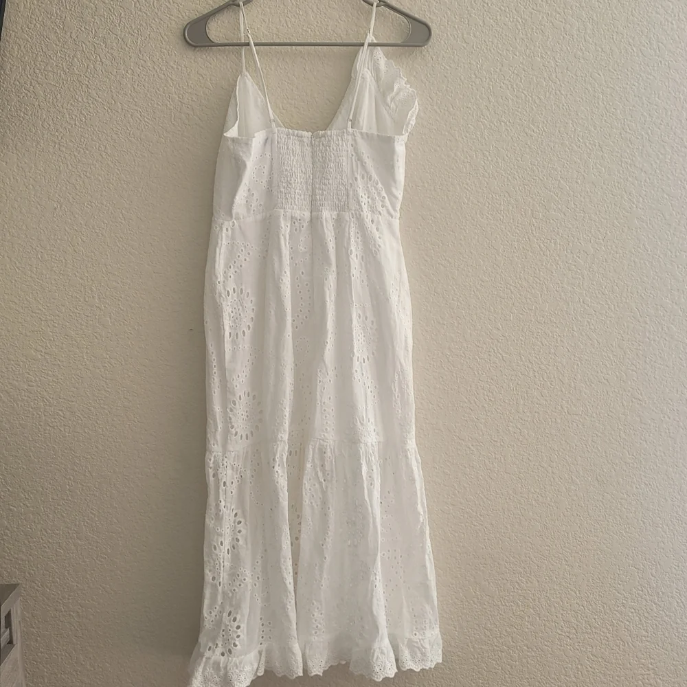Lost + Wander NWT M White Petals of The Sky Midi Dress - Picture 6 of 8